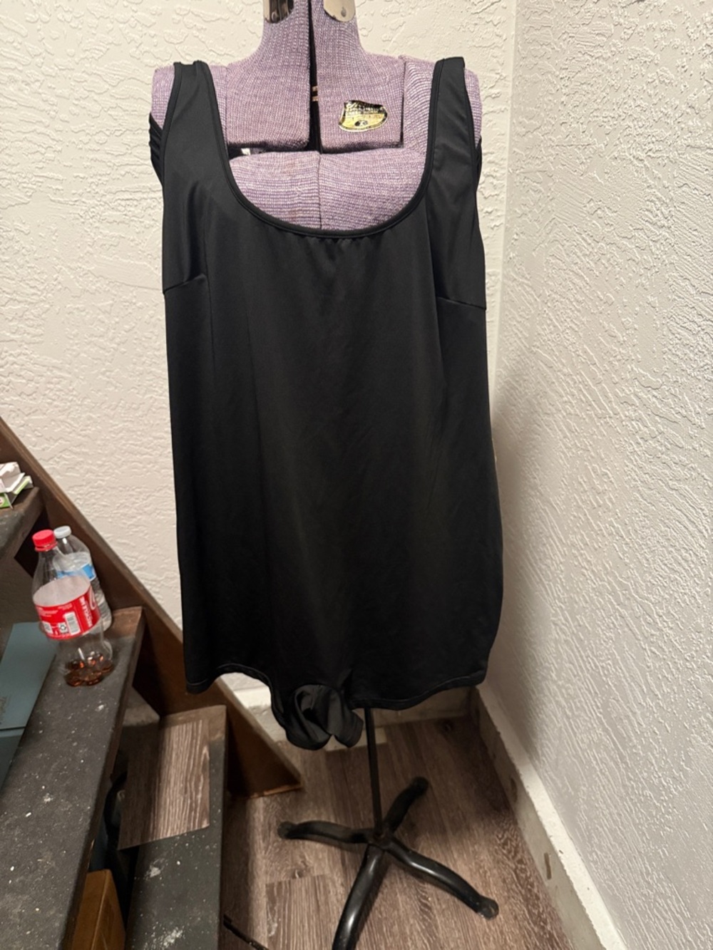 SHEIN Black Sleeveless Romper